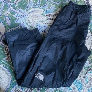 The North Face black Hyvent shell pants
